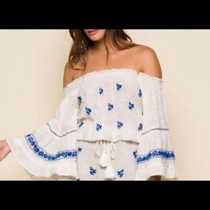 * NEW*  Raga off the shoulder top